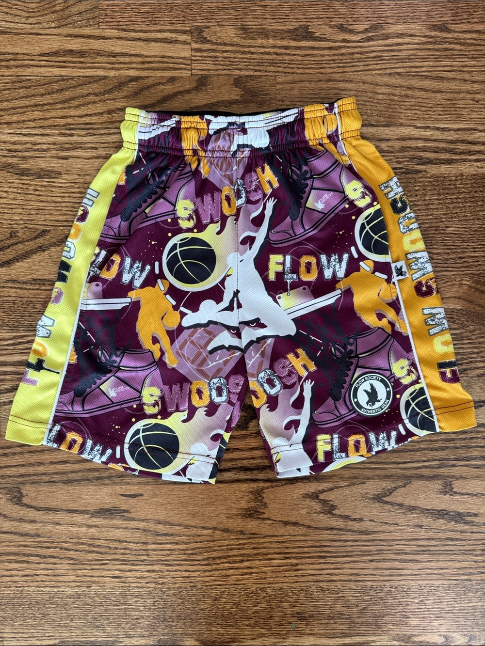 Flow Society Basketball Graphic Shorts